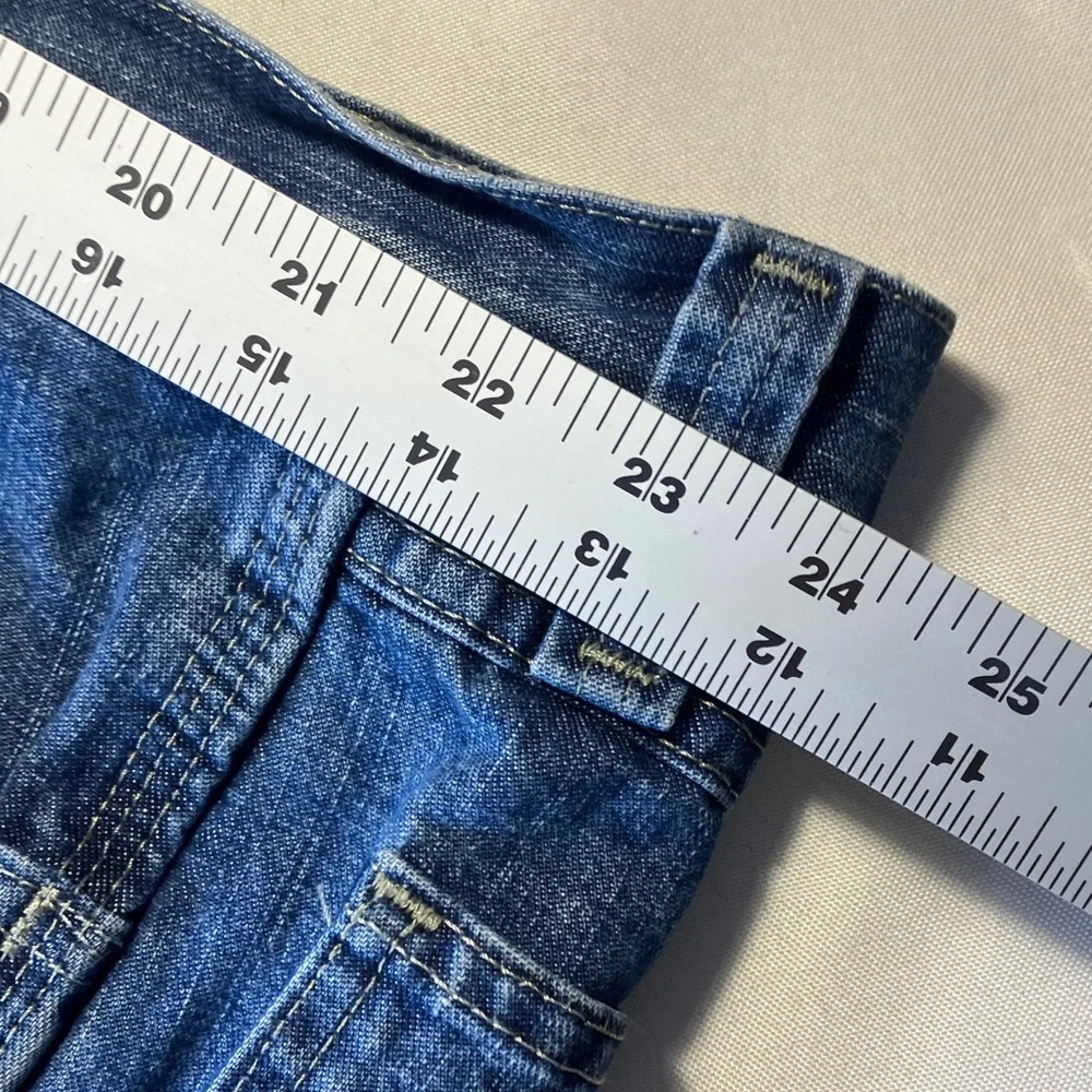 Wrangler Blue Denim Men's Carpenter Jeans Shorts Size 48 Product Code: 64WC5DI